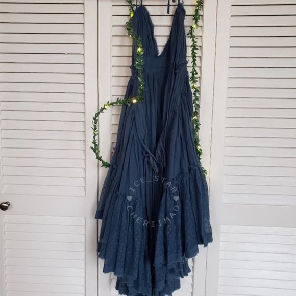 Free People !!RARE!! 100 Degrees Mini Dress Endless Summer - Picture 5 of 7